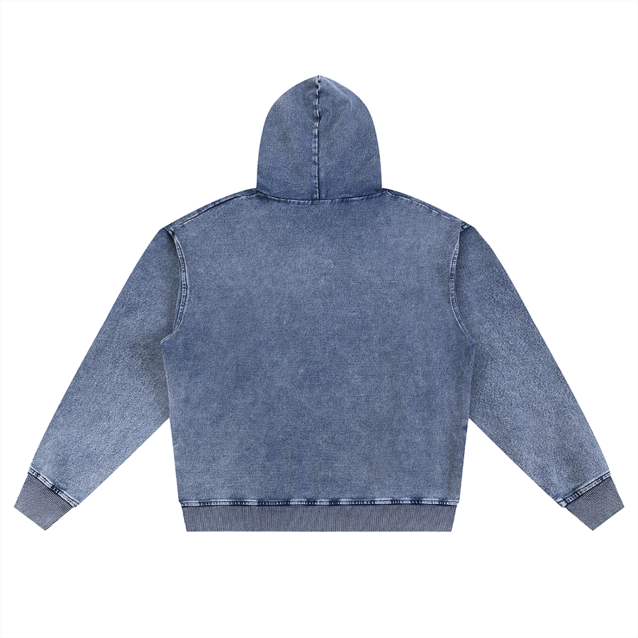 WASHED ZIP 2