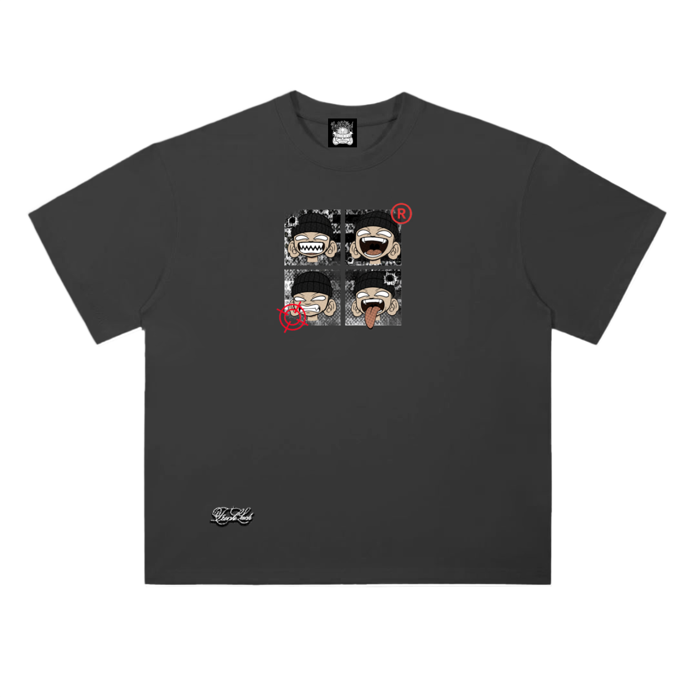 Heavyweight Drop Shoulder Cotton T-Shirt