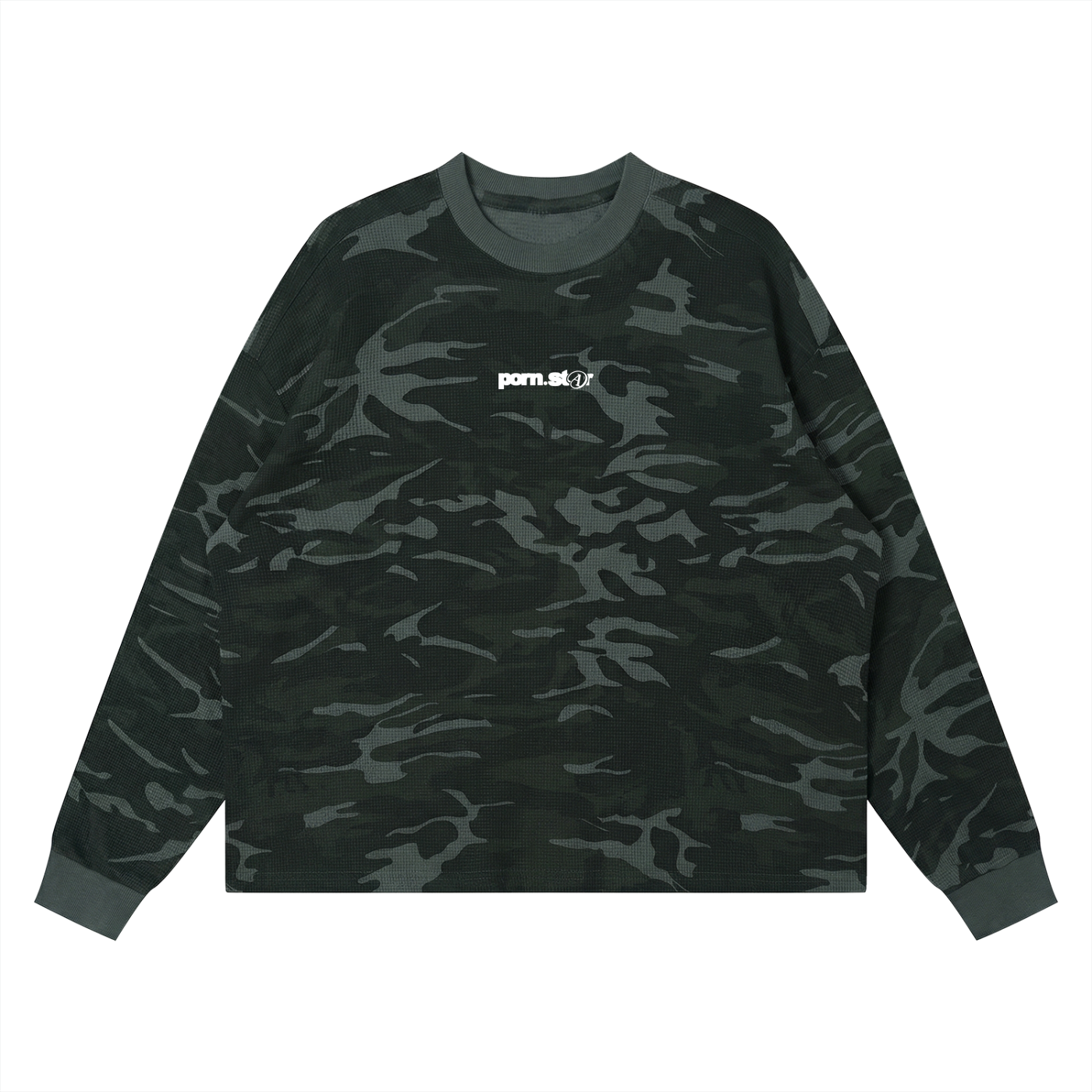 Waffle Boxy Long Sleeve