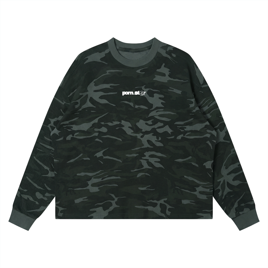 Waffle Boxy Long Sleeve 1