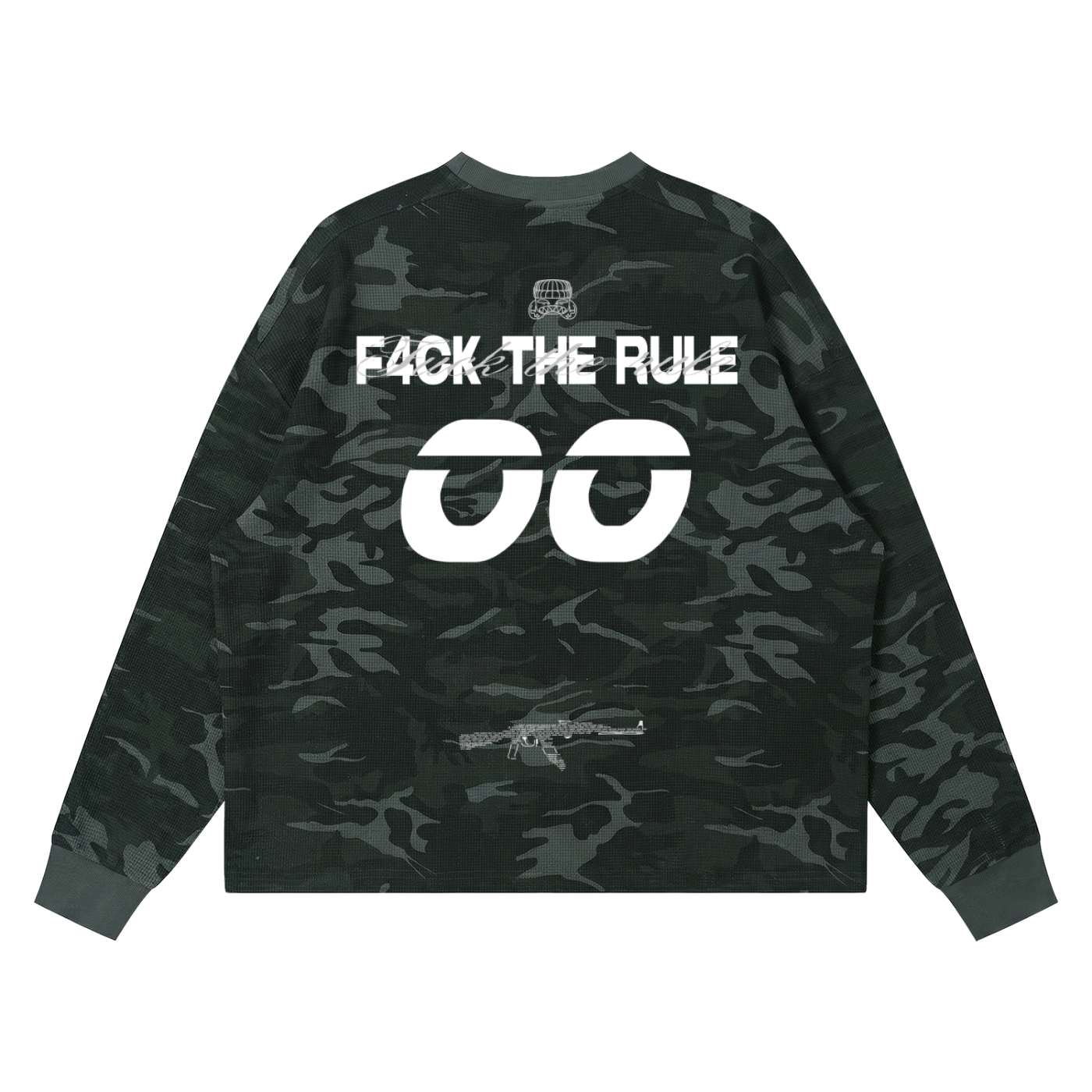 Waffle Boxy Long Sleeve