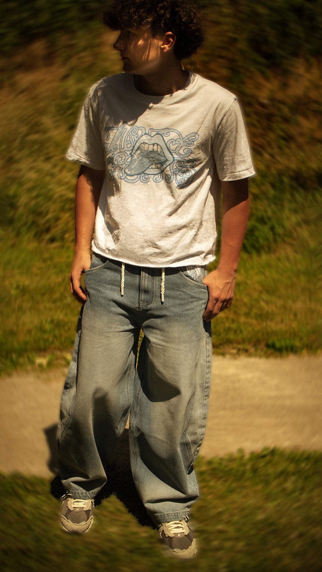 BAGGY BALLON BLUE