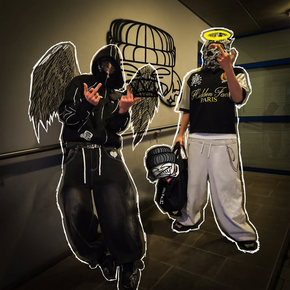 BAGGY BALLON BLACK