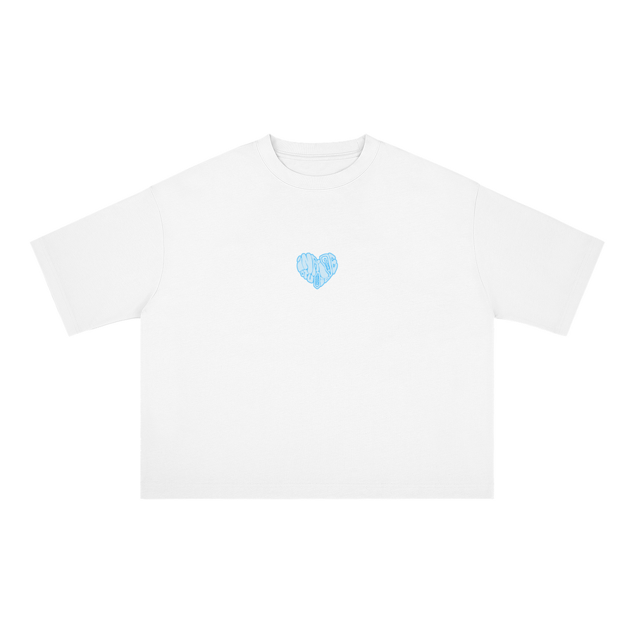 BOXY TEE CRYING HEART 2