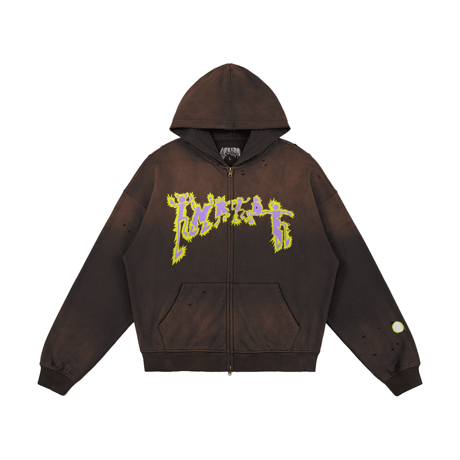 WASHED ZIP THUNDER 2