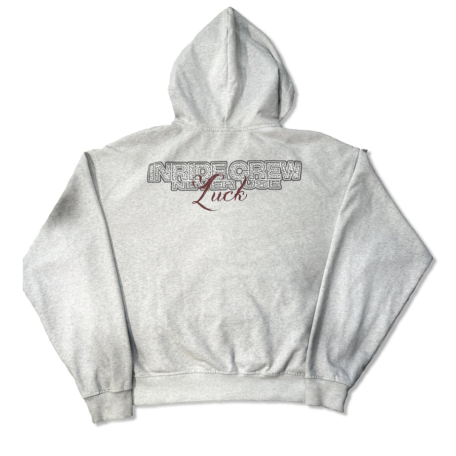 FRAYED RAW ZIP 2